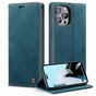 Caseme Retro Wallet Case hoesje voor iPhone 14 Pro - blauw