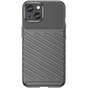 Just in Case TPU Grip Case hoesje voor iPhone 14 - zwart