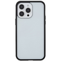 Just in Case Magnetic Metal Tempered Glass Cover hoesje voor iPhone 14 Pro - zwart en transparant