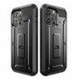 Supcase Unicorn Beetle Belt Clip hoesje geschikt voor iPhone 14 Pro - zwart