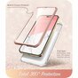 Supcase Cosmo Case Marble hoesje geschikt voor iPhone 14 Pro Max - rose gold