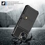 Just in Case Magnetic Card Holder Hybrid Case hoesje geschikt voor iPhone 14 - zwart
