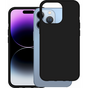 Just in Case Soft TPU Case met Koord hoesje voor iPhone 14 Pro Max - zwart