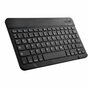 Just in Case Premium QWERTZ Bluetooth Keyboard case hoes voor iPad 10.2 inch - zwart