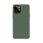 Xqisit NP Silicone case Anti Bac hoesje geschikt voor iPhone 14 - groen