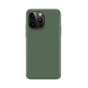 Xqisit NP Silicone case Anti Bac hoesje geschikt voor iPhone 14 Pro - groen