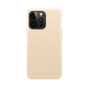 Xqisit NP Silicone case Anti Bac hoesje geschikt voor iPhone 14 Pro - zand