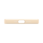 Xqisit NP Silicone case Anti Bac hoesje geschikt voor iPhone 14 Pro - zand