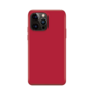 Xqisit NP Silicone case Anti Bac hoesje voor iPhone 14 Pro - rood