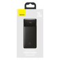 Baseus Bipow Powerbank 20000mAh 20W Quick Charge Dual USB-A en USB-C - Zwart