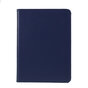 Lederen Litchi Grain iPad Pro 12.9-inch (2018 2020 2021 2022) Hoes Draaibare Case met Cover - Blauw