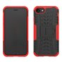 Shockproof bescherming hoesje iPhone 7 8 SE 2020 SE 2022 case - Rood