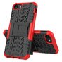 Shockproof bescherming hoesje iPhone 7 8 SE 2020 SE 2022 case - Rood