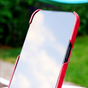 Duo Cardslot Wallet Portemonnee hoes iPhone 7 8 SE 2020 SE 2022 Case - Rood Bescherming