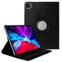 360 Rotating bookcase hoes geschikt voor iPad Pro 11 inch (2018 2020 2021 2022) &amp; iPad Air 4 en 5 - zwart