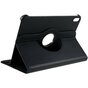 360 Rotating bookcase kunstleer hoes voor iPad 10e gen 10.9 inch 2022 - zwart