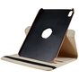 360 Rotating bookcase kunstleer hoes voor iPad 10e gen 10.9 inch 2022 - rose gold