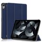 Trifold kunstleer hoes voor iPad 10e gen 10.9 inch 2022 - blauw