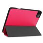 Trifold kunstleer hoes voor iPad Pro 11 inch (2018 2020 2021 2022) &amp; iPad Air 4 en iPad Air 5 - roze