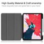 Trifold hoes voor iPad Pro 11 inch (2018 2020 2021 2022) &amp; iPad Air 4 en iPad Air 5 - blauw