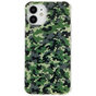 Leger Camouflage Survivor TPU hoesje voor iPhone 12 mini - Army Groen