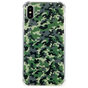 Leger Camouflage Survivor TPU hoesje voor iPhone X en XS - Army Groen