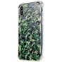 Leger Camouflage Survivor TPU hoesje voor iPhone X en XS - Army Groen