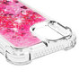 Glitter TPU met versterkte hoeken hoesje voor iPhone 11 - transparant roze