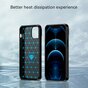 Carbon Armor TPU met geborstelde afwerking hoesje voor iPhone 13 mini - zwart