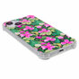 Tropical Leaves &amp; Flowers TPU met versterkte hoeken hoesje voor iPhone 13 mini