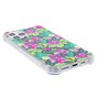 Tropical Leaves &amp; Flowers TPU met versterkte hoeken hoesje voor iPhone 13 Pro