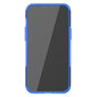 Shockproof kickstand anti-slip kunststof en TPU hoesje voor iPhone 12 Pro Max - blauw