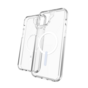 ZAGG Crystal Palace Snap hoesje geschikt voor iPhone 14 Plus &amp; iPhone 15 Plus - Transparant