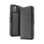 FLAVR Leather Wallet Case Recycled hoesje geschikt voor iPhone 15 - Zwart