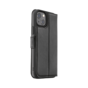 FLAVR Leather Wallet Case Recycled hoesje geschikt voor iPhone 15 - Zwart