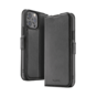 FLAVR Leather Wallet Case Recycled hoesje geschikt voor iPhone 15 Pro Max - Zwart
