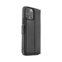 FLAVR Leather Wallet Case Recycled hoesje geschikt voor iPhone 15 Pro Max - Zwart