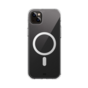 Xqisit NP Antishock Case Antibac Magnet Recycled hoesje geschikt voor iPhone 15 - Transparant