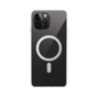 Xqisit NP Flex Case Anti Bac Magnet Recycled hoesje geschikt voor iPhone 15 Pro Max - Transparant
