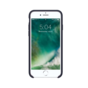 Xqisit NP Silicone Case hoesje geschikt voor iPhone 6, 6s, 7, 8, SE 2020 en SE 2022 - Blauw