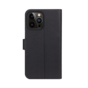 Xqisit NP Slim Wallet Selection Anti Bac hoesje geschikt voor iPhone 13 Pro Max - Zwart