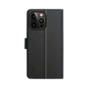 Xqisit NP Slim Wallet Selection Anti Bac Recycled hoesje geschikt voor iPhone 15 Pro Max - Zwart