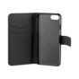 Xqisit NP Wallet case Viskan hoesje geschikt voor iPhone 6, 6s, 7, 8, SE 2020 en SE 2022 - Zwart