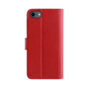 Xqisit NP Wallet case Viskan hoesje geschikt voor iPhone 6, 6s, 7, 8, SE 2020 en SE 2022 - Rood