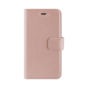 Xqisit NP Wallet case Viskan hoesje geschikt voor iPhone 6, 6s, 7, 8, SE 2020 en SE 2022 - rose gold colored