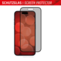 Displex Privacy Glass Screenprotector voor iPhone 15 - Transparant