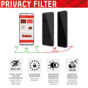 Displex Privacy Glass FC Screenprotector voor iPhone 14 Plus - Transparant