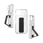 CLCKR Stand and Grip Case hoesje geschikt voor iPhone 15 - Transparant