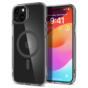 Spigen Ultra Hybrid MagFit hoesje geschikt voor iPhone 15 - Grijs