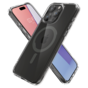 Spigen Ultra Hybrid MagFit hoesje geschikt voor iPhone 15 Pro - Grijs